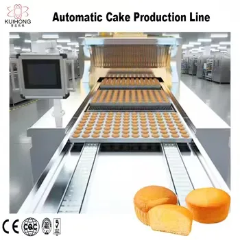 Αυτόματη μηχανή παρασκευής κέικ/γραμμή παραγωγής